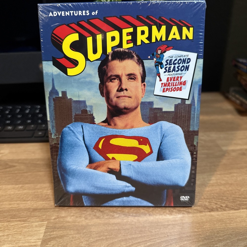 Adventures of Superman: the Complete Second Season (DVD, 1953) Brand New